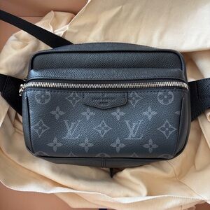 Louis Vuitton Black Monogram Eclipse Belt Bag